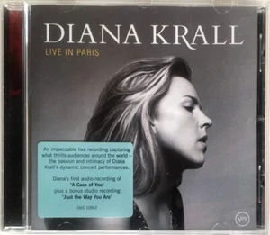 DIANA KRALL LIVE IN PARIS CD VERVE - Imagen 1 de 1