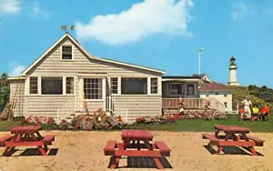 TWO LIGHTS LOBSTER SHACK Cape Elizabeth, Maine Lighthouse 1977 Vintage Postcard - Picture 1 of 2