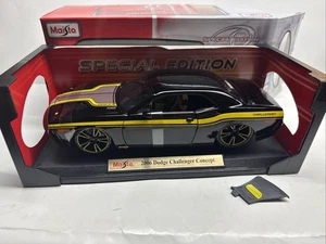 Dodge Challenger Concept 2006 1/18 Maisto negro edición especial - LEER  - Imagen 1 de 5
