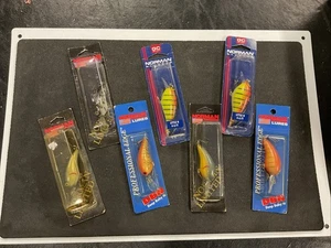 Lotto 7 Esche da Pesca Nos Normanne (1 Prezzo 1 Lotto) - Foto 1 di 5