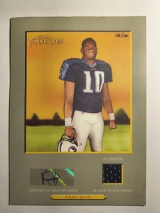 2006 Topps Turkey Red Vince Young Box Topper Auto Jersey RC /150 RARE - Picture 1 of 4