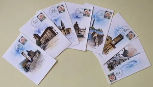 ITALIEN 1986 Sammlung von 7 Postkarten für philatelistische Schalter - Bild 1 von 1