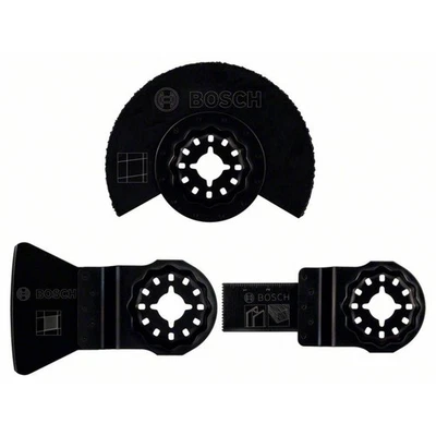 Bosch Accessories 2607017324 PMF  Multifunktionswerkzeug-Zubehör-Set 3teilig ... - Bild 1 von 4