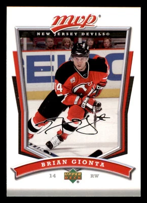 2007-08 Upper Deck MVP #97 Brian Gionta New Jersey Devils - Image 1 of 2