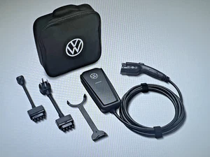 Genuine Volkswagen VW 2- in-1 Mobile EV Charge Cable Kit 11A-054-410 11A054410 - Picture 1 of 9