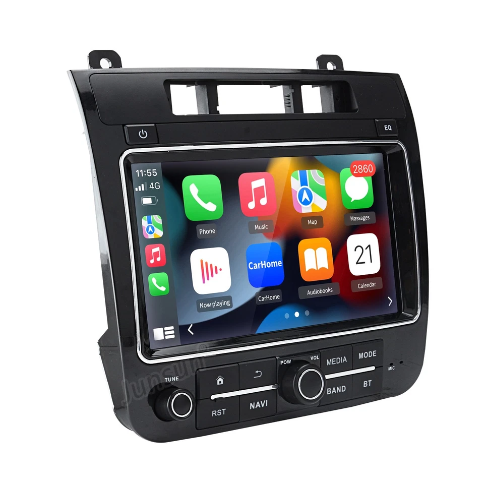 2+64GB Android 15 Autoradio Carplay GPS Navi RDS BT Für VW Touareg 7L 2002-2009 - Bild 1 von 4