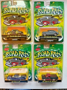 Jada Rat Rods 4 Stück, '59 Caddy, '59 El Camino, '53 Belair, '47 Fleetline - Bild 1 von 10