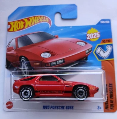 HOT WHEELS 1983 PORSCHE 928S MUSCLE MANIA 2025 NUOVO BLISTERATO - Immagine 1 di 3