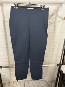 Pantalón de trabajo Everlane The Curvy con cremallera lateral. Azul marino. Talla 8. Nuevo con etiquetas - Imagen 1 de 4