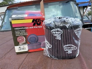 K&N Air Filter RU-1540 Universal Clamp-on Oval - Bild 1 von 5