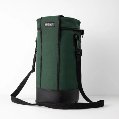 Estuche de lente acolchado verde Sigma con correa LS-733N para zoom AF APO 170-500 mm D... Foto 1 de 4