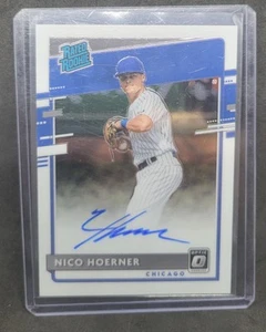 2020 Panini Donruss Optic - Rated Rookie Signatures Nico Hoerner #RRS-NH (AU,... - Bild 1 von 2