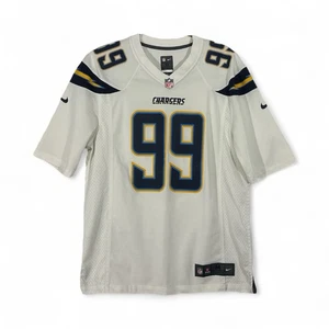 Maglia bianca Joey Bosa #99 Los Angeles Chargers Nike On Field NFL taglia MEDIA - Foto 1 di 10