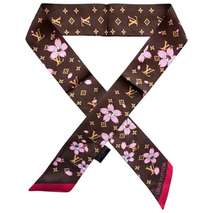 LV Louis Vuitton x Takashi Murakami Cherry Blossom / Bandeau Seidentuch Sakura - Bild 1 von 6