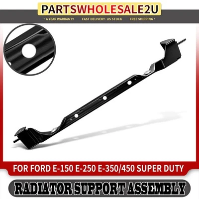 Painel central de suporte do radiador direito para Ford E-250 E-150 E-350 E-450 Super Duty - Imagem 1 de 4