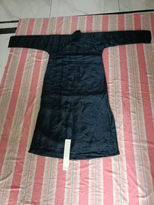 Antigua túnica de seda de la dinastía Qing china, disfraz bordado vintage coleccionable - Imagen 1 de 9