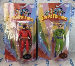 SUPER FRIENDS RIDDLER MCFARLANE EDICIÓN PLATINO BATMAN Rojo Nuevo Sellado Persecución - Imagen 1 de 19