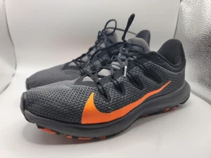 Nike Mens Quest 2 Running Shoes Gray CU4927-001 Mesh Low Top Lace Up Size 8 - Picture 1 of 10