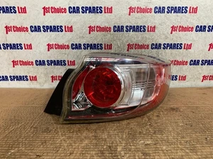 MAZDA 3 HATCHBACK 5DR MK2 BL 2013 DRIVER SIDE OUTER REAR TAIL LIGHT LAMP - Picture 1 of 7