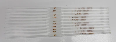 Kimax 37004 Bombilla Vidrio Pipeta Serológica 5 ml, Lote de 10 Foto 1 de 2