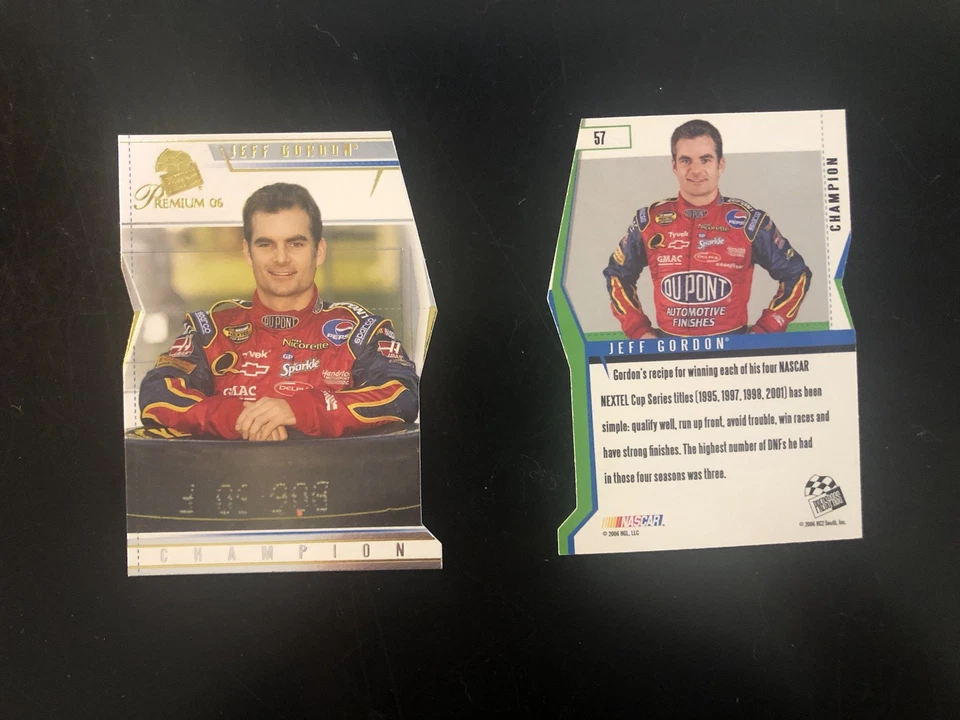 Jeff Gordon Trading Card Press Pass Premium 2006 Champion #57 Nascar Nextel - Image 1 of 1
