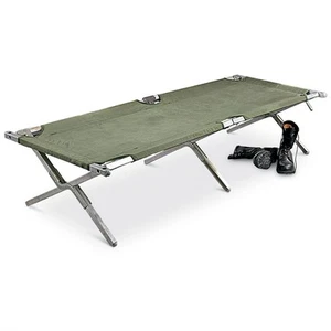 Cot- Folding - MILITARY SURPLUS - Picture 1 of 2