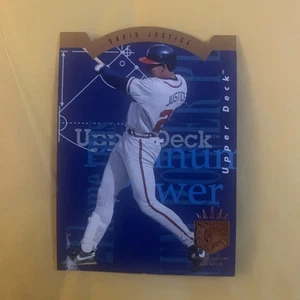 Upper Deck SP Platinum Power 1993 David Justice #PP11 Atlanta Braves - Imagen 1 de 2