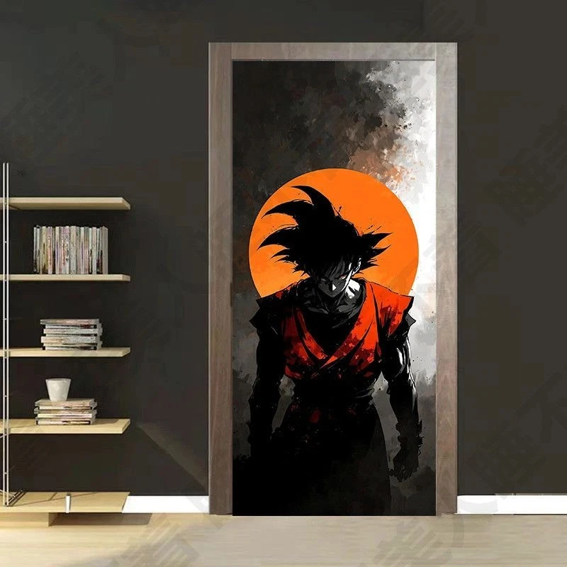 Dragonball Z Anime Türaufkleber Wandaufkleber Wandsticker Wall Door Stickers PVC - Bild 1 von 1