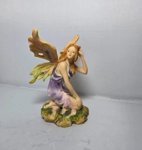 Figurina fata romantica in ginocchio collezione Summit dipinta a mano 2001 Veronese  - Foto 1 di 19