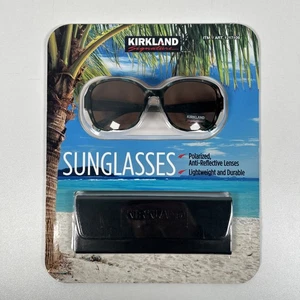 Occhiali da sole Kirkland Signature 1217109 polarizzati 100% protezione UV tartaruga blu - Foto 1 di 12