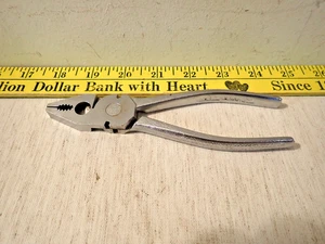 Vintage Linemans 6,5" Zange mit Drahtschneider Made in West Germany - Bild 1 von 3