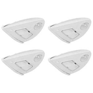 4 x Müller-Licht LED Außenlicht Sensor Navalux 0,6W IP54 4000K 3 x AA Batterie - Bild 1 von 6