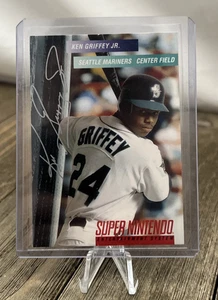 Ken Griffey Jr. 1994 Super Nintendo Promo Card #SNS-JR-USA Rare MLB - Picture 1 of 2