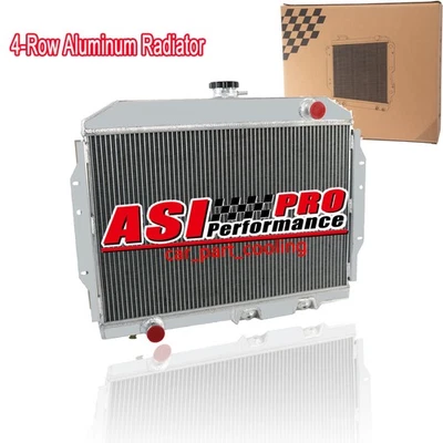 For 1968-74 AMC Javelin /AMX/ Rambler/ Marlin/Rebel/SST 4-ROW Aluminum Radiator Foto 1 de 4