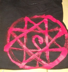 ACHIEVEMENT HUNTER BROTHERHOOD BLACK/RED TSHIRT XL NOS~ROUND CIRCLE - Picture 1 of 2