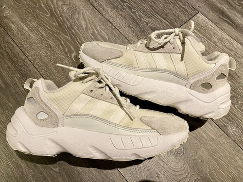 Scarpe da ginnastica Adidas Originals ZX22 Boost taglia 4 5 bianche originali spedizione gratuita