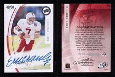 2002 Press Pass JE Auto Silver /50 Eric Crouch Rookie Auto RC