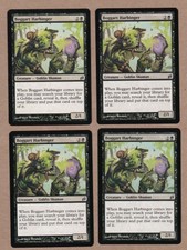 MTG - 4X Boggart Harbinger X4 - Lorwyn - Uncommon EX/NM+ - Playset