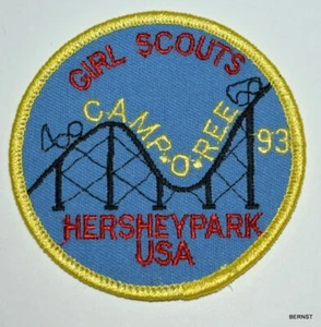 VINTAGE GIRL SCOUT - COUNCIL CAMPOREE PATCH    ^ - Picture 1 of 2
