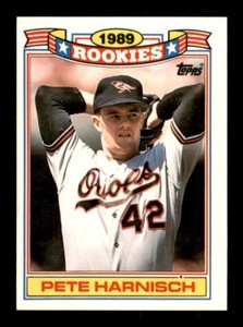 1990 Topps Glossy Rookies Baseball #12 Pete Harnisch Baltimore Orioles
