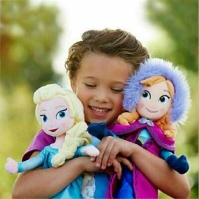 Frozen Elsa Anna Plush Doll Plushies Soft Toy Olaf Kids Hug Gift Teddies Toddler - Image 1 of 2