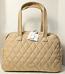 Vera Bradley Traveler Bag in Ultralight Carmel Cream - Picture 1 of 24