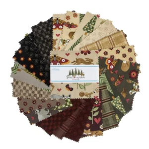 FOR THE LOVE OF NATURE BY Teresa Kogut for Riley Blake- 5" charm pack quilt - Picture 1 of 1