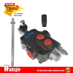 Vanne de commande directionnelle hydraulique 21 GPM moteurs piscine double action 1 bobine - Photo 1/6
