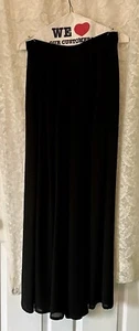 Oleg Cassini Black Tie Damen weites Bein Abendkleid Hose Gr. 12 chemisch gereinigt - Bild 1 von 5