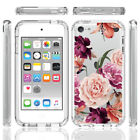 Flower 2In1 Hybrid Tpu Gel Transparent Cover For Ipod Touch 7Th Generation