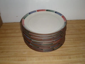 Set of 10 Noritake Stoneware Warm Sands Dinner Plates 10 1/4" - Picture 1 of 3