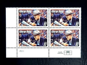 1997 Plate Block 3150! US Stamps MNH George Halas Football SuperBowl VF! BV$6.25 - Picture 1 of 3