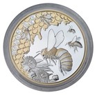 Niue 1 Oz Silber Australische Honigbiene - Honey Bee 2022 Polierte Platte