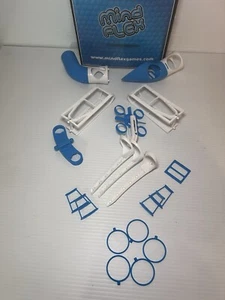 Mind Flex Game Mattel Replacement Game Parts Set Obstacles Mindflex 2009 W/BOX - Picture 1 of 3